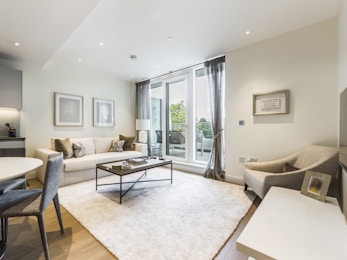 A fabulous brand new, direct Battersea Park facing, 2 bedroom apartment with a large terrace.
